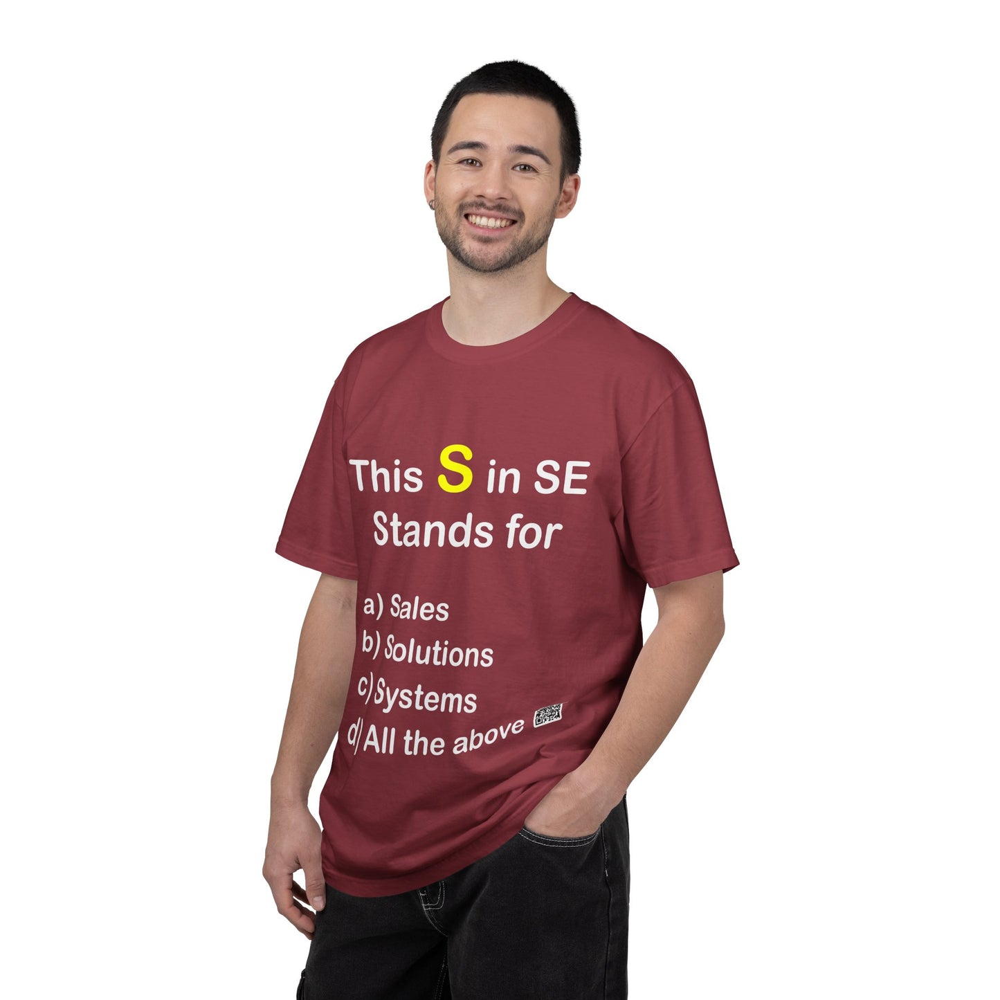 This S in SE T-Shirt — Sales/Solutions/Systems Funny Engineering Tee