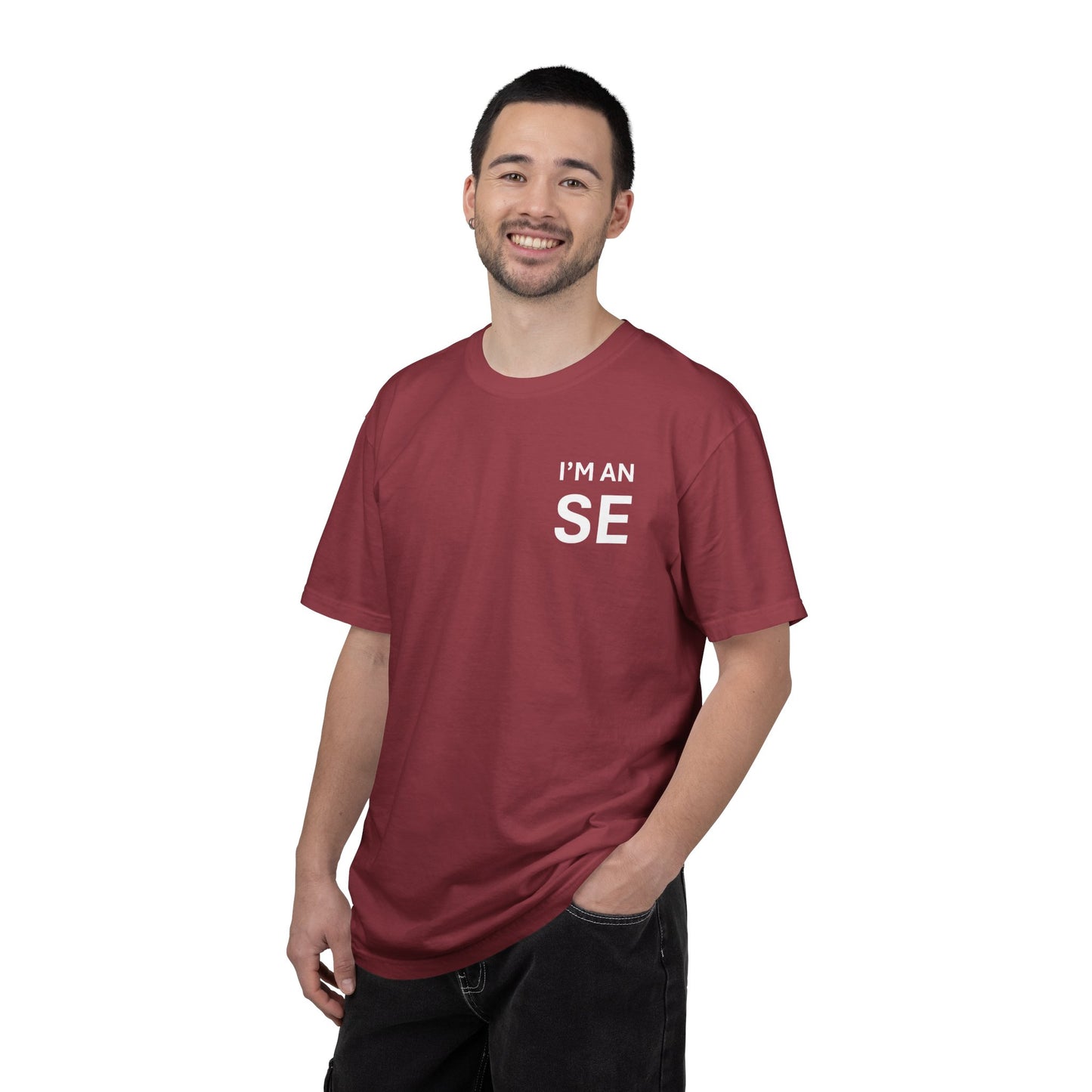 QR Code Joke T-Shirt — "It Told Me to Stop Scanning Those" Novelty Tee