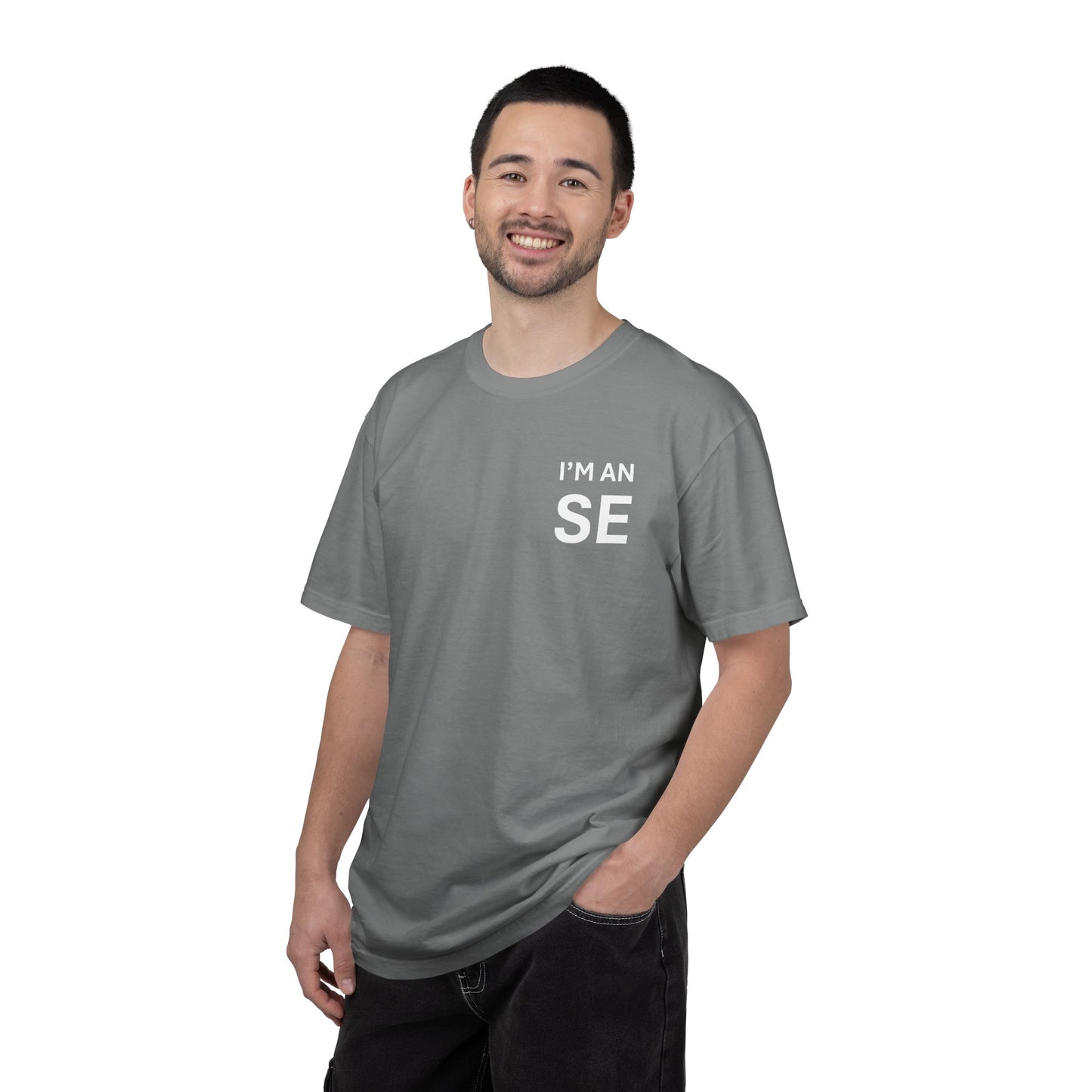 QR Code Joke T-Shirt — "It Told Me to Stop Scanning Those" Novelty Tee