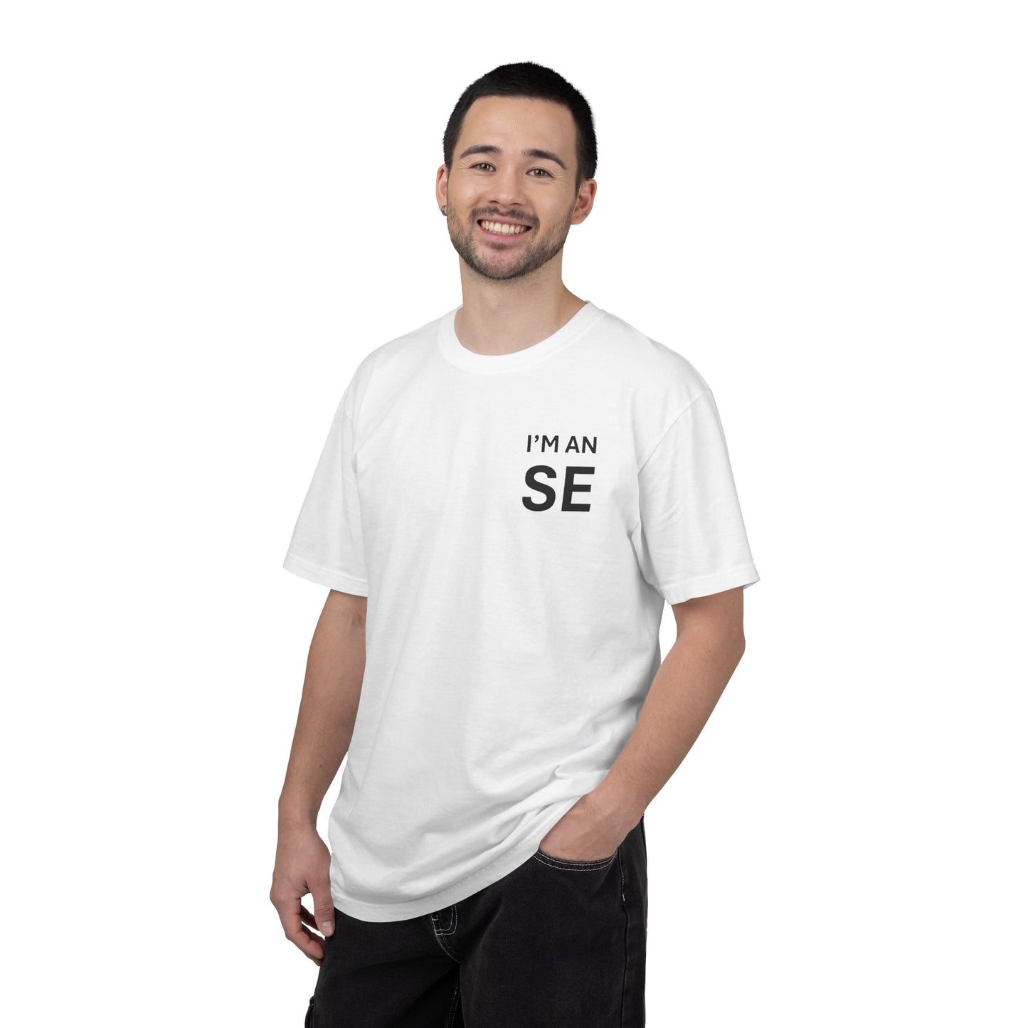 QR Code Joke T-Shirt — "It Told Me to Stop Scanning Those" Novelty Tee