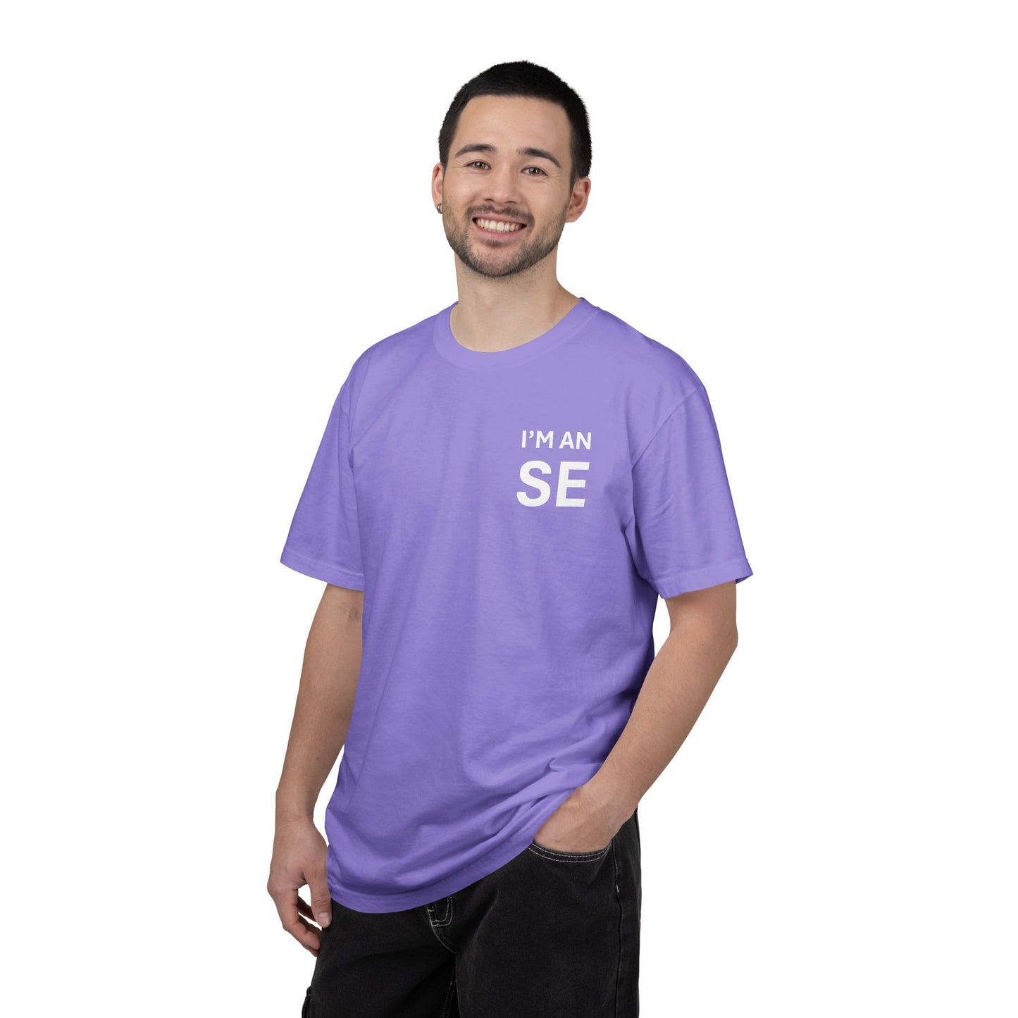 QR Code Joke T-Shirt — "It Told Me to Stop Scanning Those" Novelty Tee