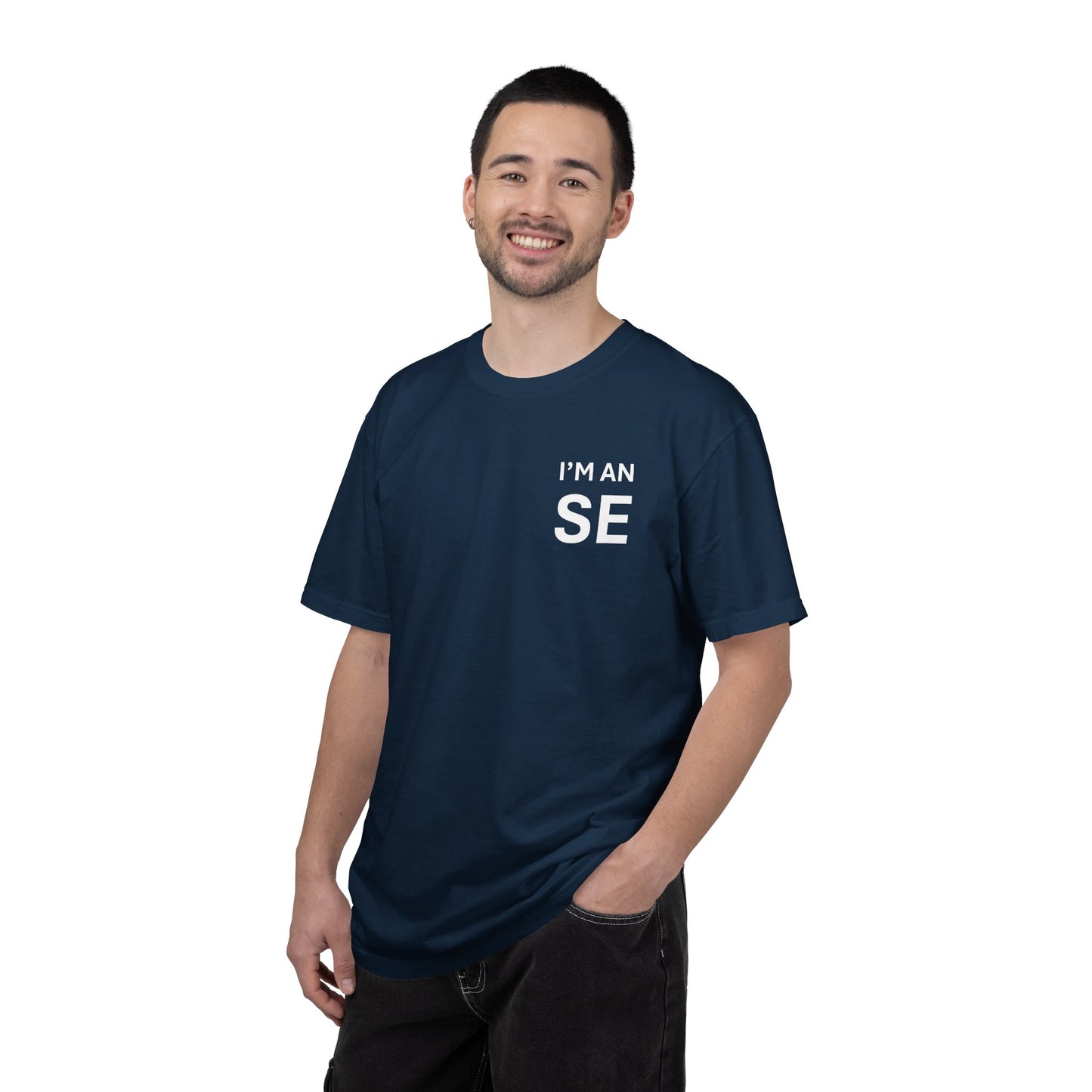 QR Code Joke T-Shirt — "It Told Me to Stop Scanning Those" Novelty Tee