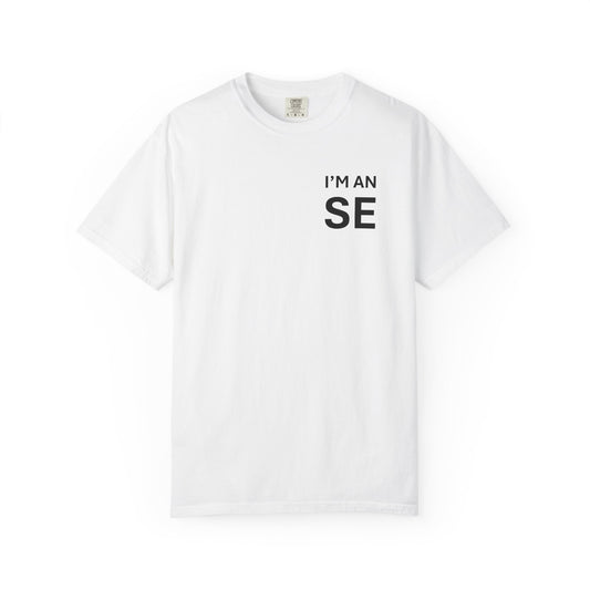 QR Code Joke T-Shirt — "It Told Me to Stop Scanning Those" Novelty Tee