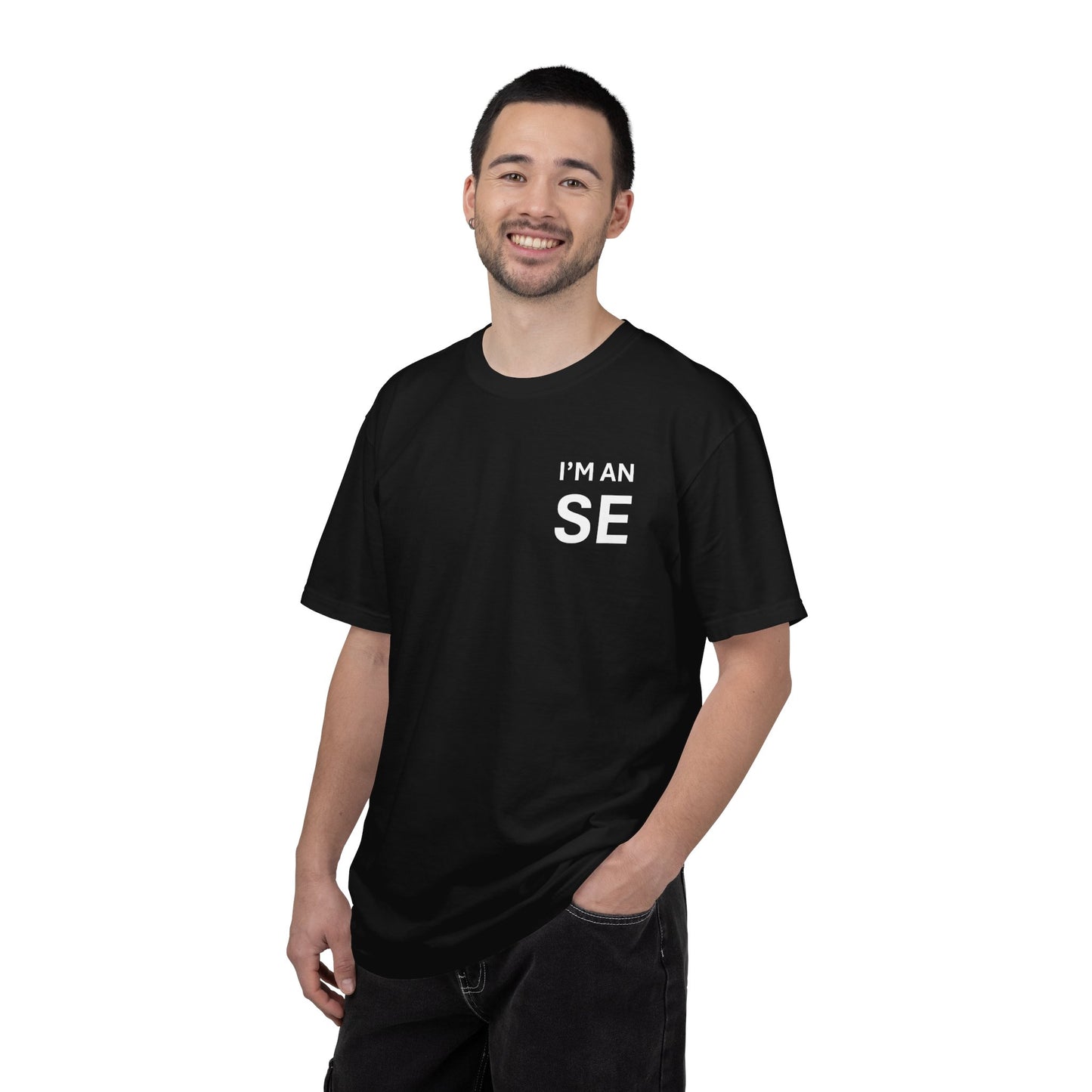 QR Code Joke T-Shirt — "It Told Me to Stop Scanning Those" Novelty Tee